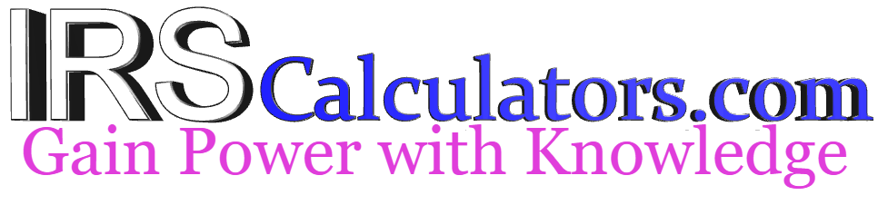 Estimated Tax Penalty Calculator 2016 2018